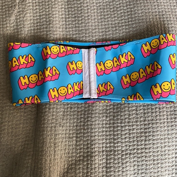 Neoprene bandeau bathing suit top - Picture 2 of 2